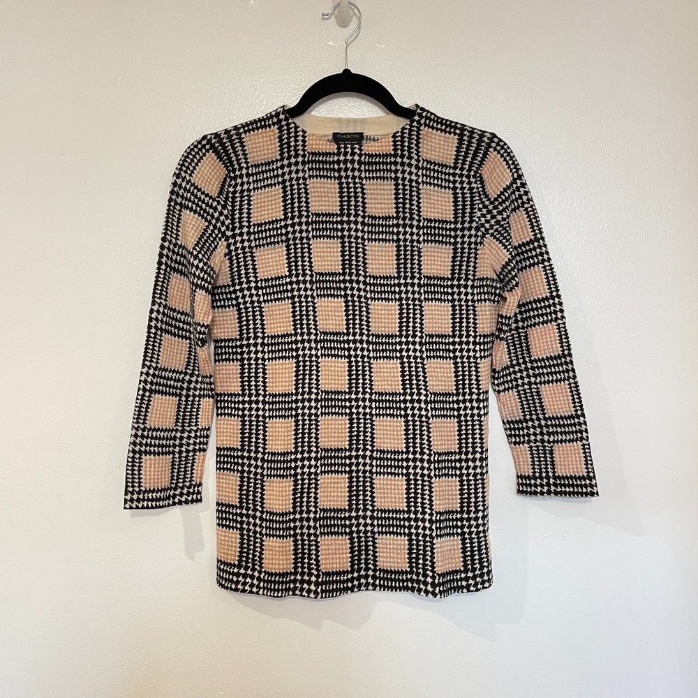 Talbots Merino Wool Quarter Sleeve Top